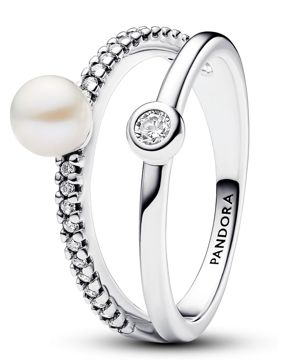 Pandora Timeless hopea helmisormus pavé 193147C01