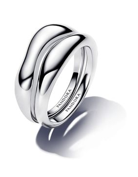 Pandora Essence hopeasormuspari aaltoileva 193264C00