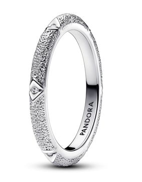 Pandora ME hopeinen hopeasormus rosot ja kivet zirkonia 193322C01