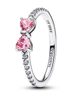 Pandora Timeless hopeasormus pinkki rusetti 193510C01