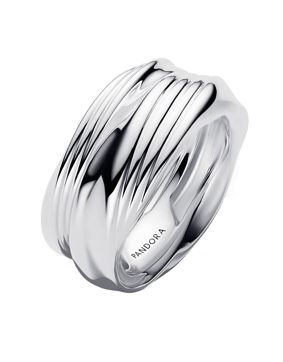 Pandora Essence hopeasormus kierteinen 193890C00