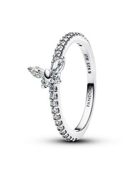 Pandora Timeless kimaltava zirkonia hopeasormus 194269C03