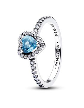 Pandora Timeless Elevated Light Blue Heart sormus 198421C10