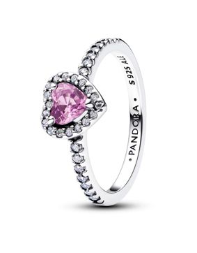 Pandora Timeless Elevated Light Purple Heart sormus 198421C12