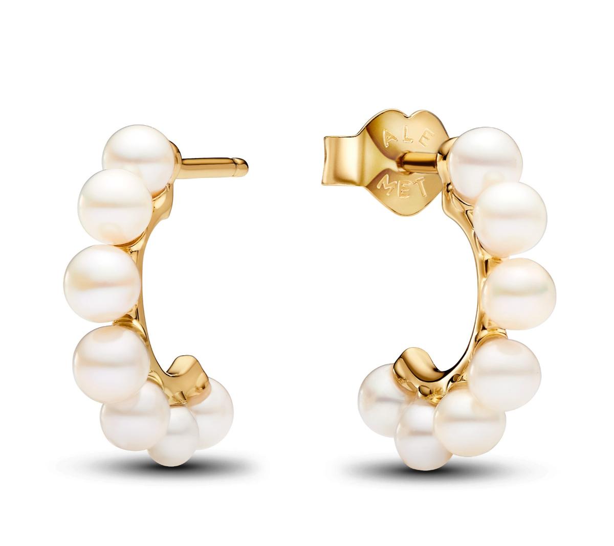 Pandora Timeless kullatut helmikorvarenkaat 263179C01