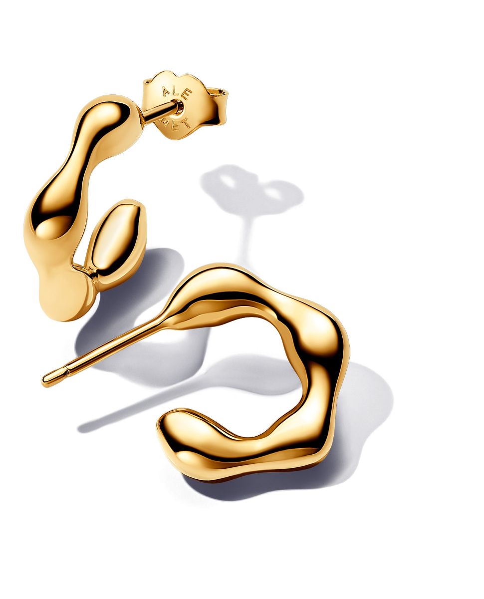 Pandora Essence kullatut kreolikorvakorut 263269C00