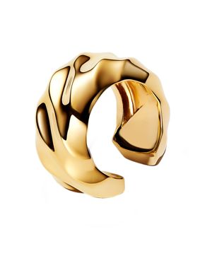 Pandora Essence kullattu ear cuff korvakoru aaltoileva 263872C00