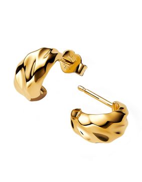 Pandora Essence kullatut korvakorut uurretut 263873C00