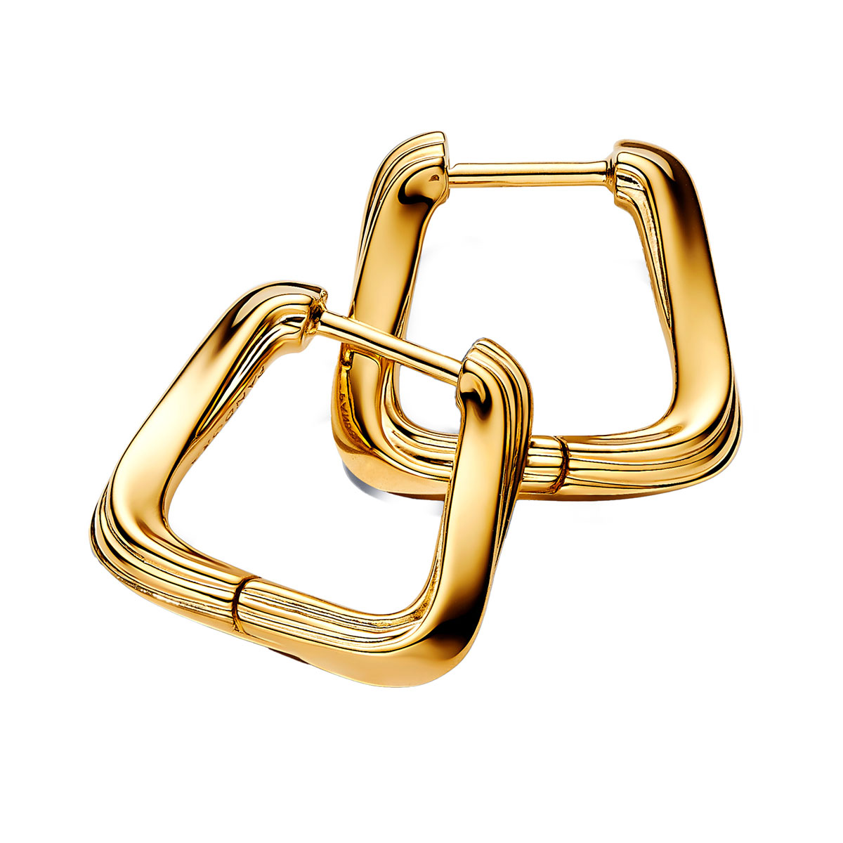 Pandora Essence kullatut korvakorut kolmio 263875C00