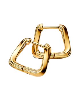 Pandora Essence kullatut korvakorut kolmio 263875C00
