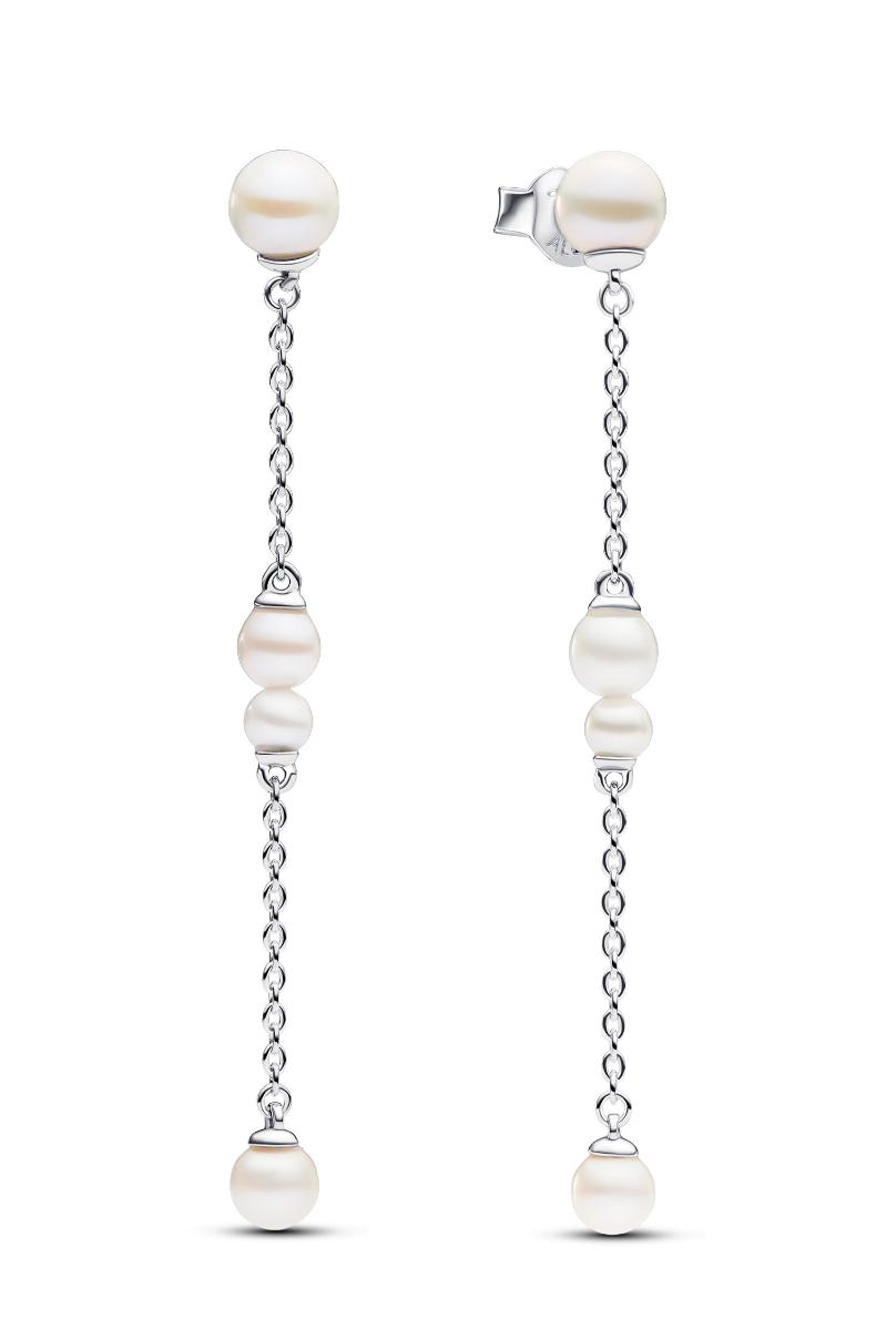 Pandora Timeless hopea helmi riipuskorvakorut 293152C01