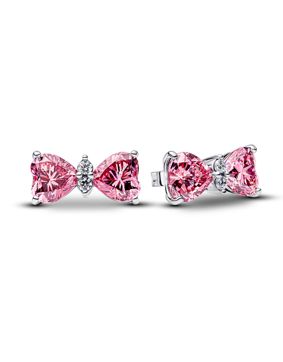 Pandora Timeless hopeiset rusettikorvakorut 294265C01