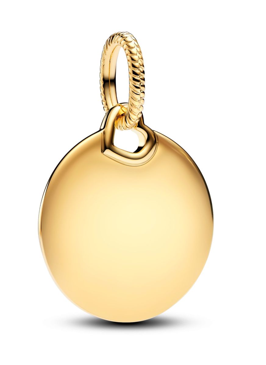 Pandora Moments kaiverettava kullattu hela pyöreä 368610C00