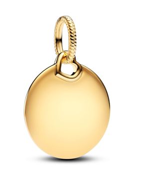 Pandora Moments kaiverettava kullattu hela pyöreä 368610C00