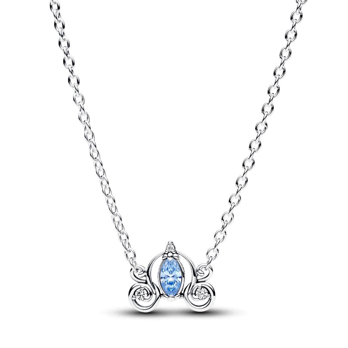Pandora Disney x Pandora Cinderella s Carriage Collier Necklace Sterling silver kaulakoru 393057C01 45
