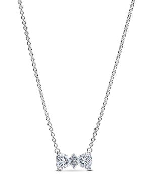 Pandora Timeless rusetti hopeakaulakoru 393509C01-45