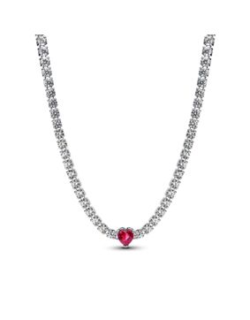 Pandora Timeless choker kaulakoru punainen sydän 393549C01-40