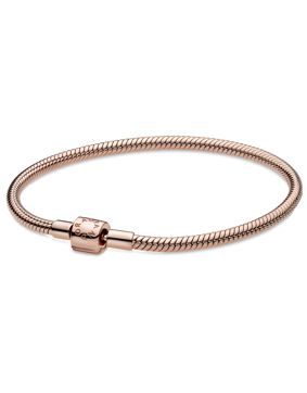 Pandora Moments käärmeketjurannekoru tynnyrilukolla 588781C00