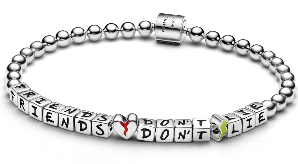 Pandora Stranger Things ystävyys rannekoru hopea 593579C01