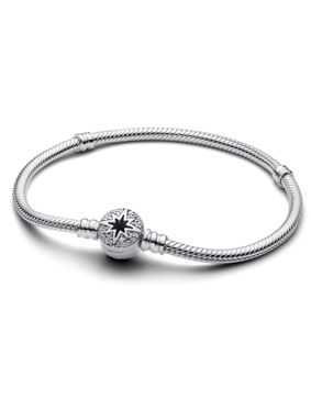 Pandora Moments Pohjantähti hopearannekoru 593584C01