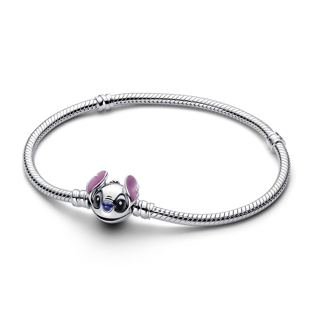 Pandora Disney Stitch rannekoru hopea käärmeketju 593738C01-21