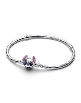 Pandora Disney Stitch rannekoru hopea käärmeketju 593738C01