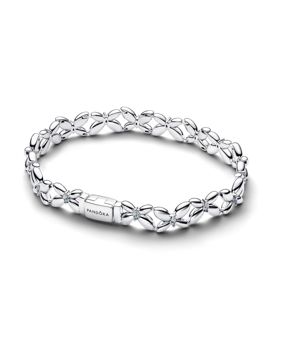 Pandora Timeless perhosketju rannekoru hopea 594575C01