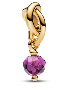 Pandora Moments kullattu hela purppura onnenkivi 763462C02