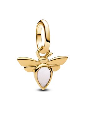 Pandora ME hela kullattu valkoinen mehiläinen 763826C01