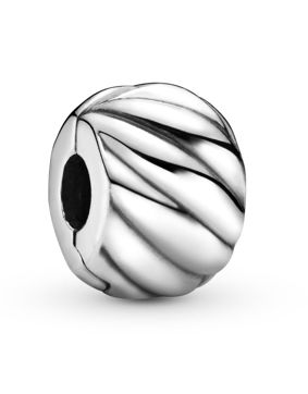 Pandora hopeinen höyhen lukkopala 791752