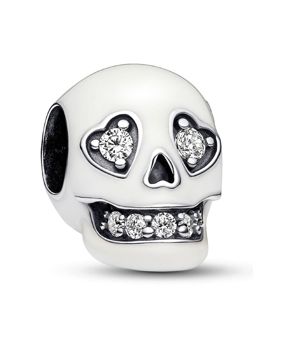 Pandora Halloween pimeässä hohtava pääkallohela 792811C01