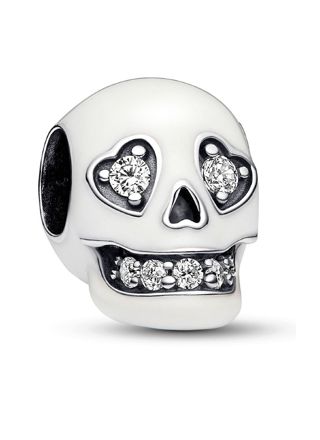 Pandora Halloween Glow-in-the-dark Sparkling Skull hela 792811C01