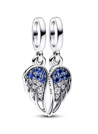 Pandora Moments Sparkling Splittable Angel Wings Sterling silver hela 792821C01