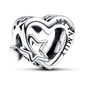 Moments heart star charm