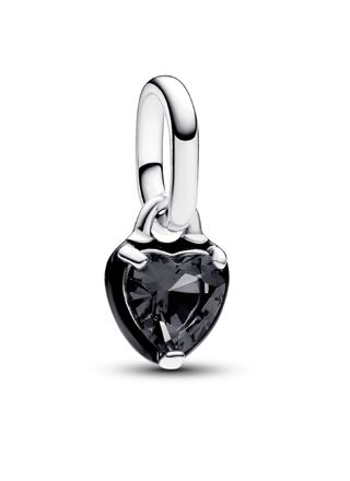 Pandora ME Chakra musta mini sydänhela 793042C01