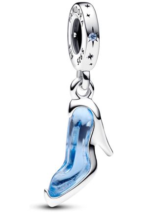 Pandora Disney Tuhkimon lasikenkä hopeahela 793071C01