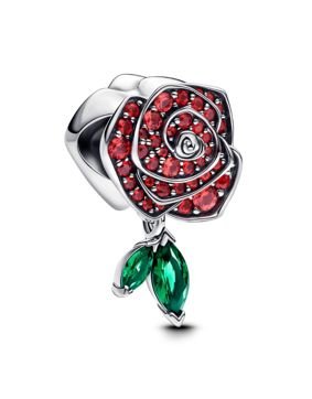 Pandora Moments punainen ruusu hela 793201C02