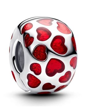 Pandora Moments hela punaiset sydämet 793679C01