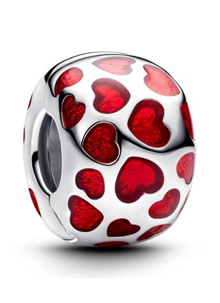 Pandora Moments hela punaiset sydämet 793679C01