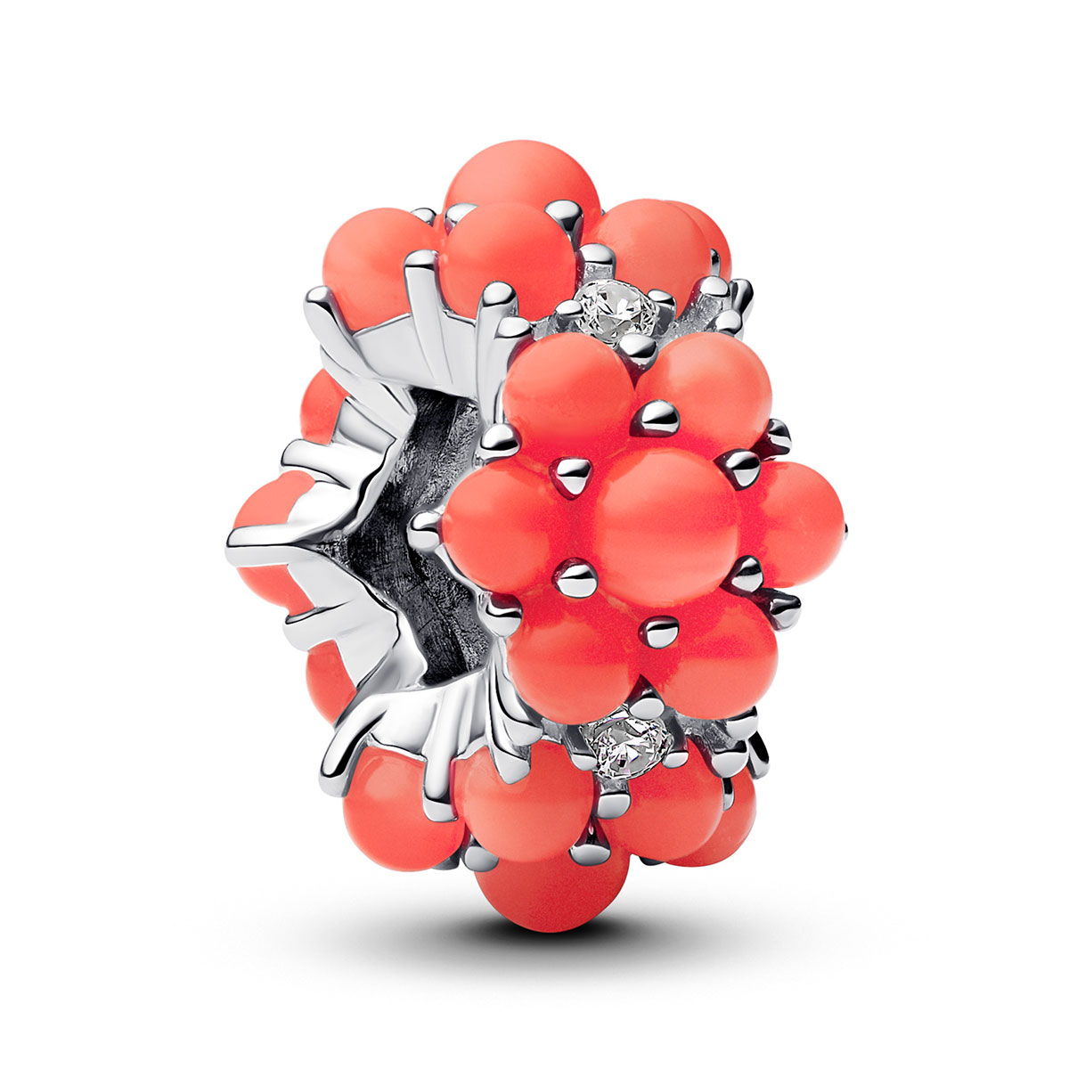 Pandora Moments hopeahela koralli 793897C01