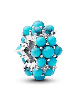 Pandora Moments hopeahela koralli turkoosi 793897C02