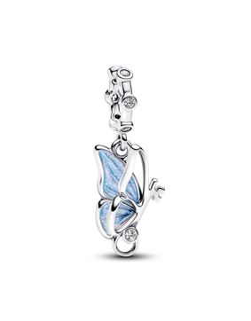 Pandora Moments hopeinen perhonen hela 794241C01
