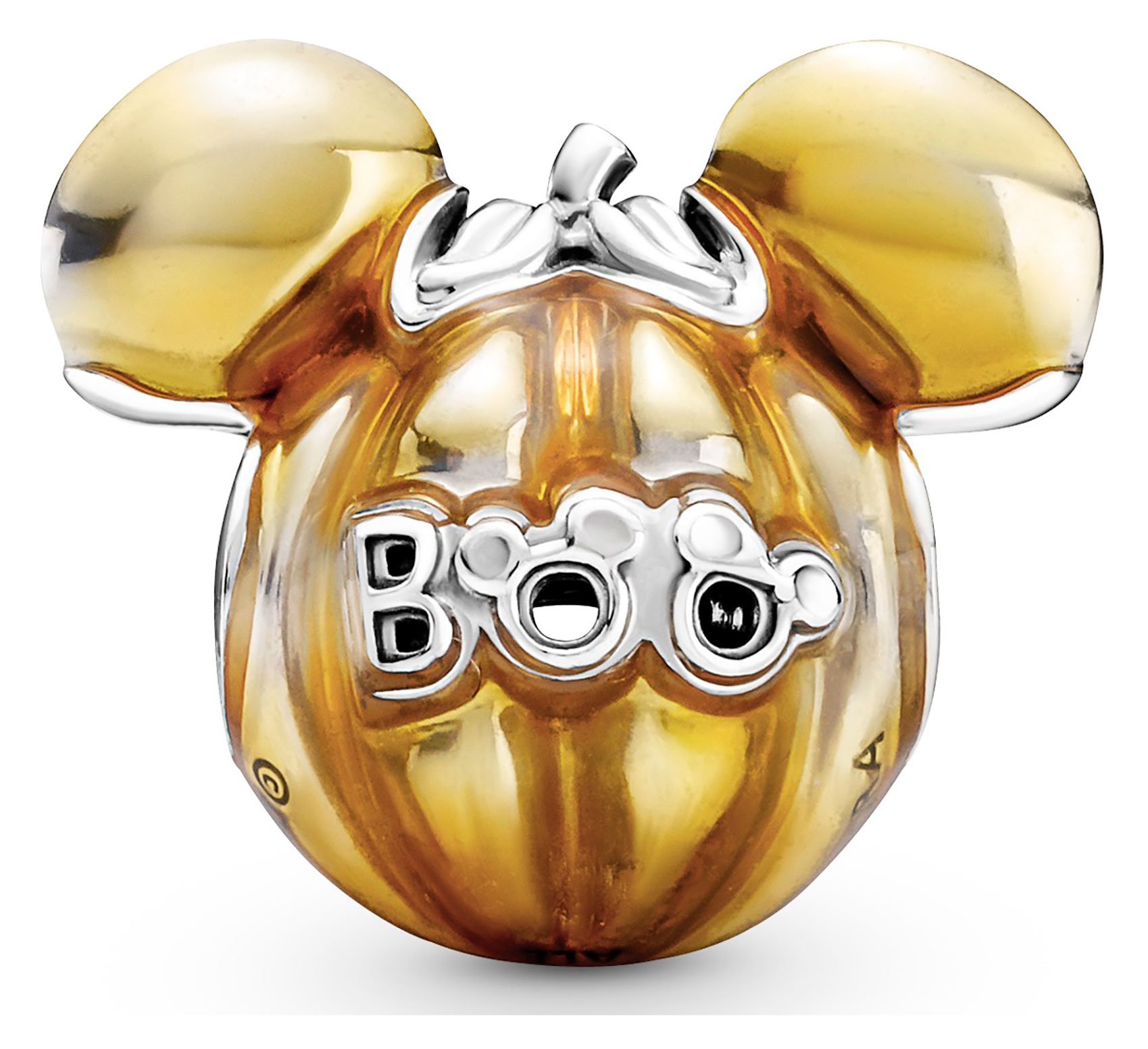 Pandora x Disney hela Mickey Mouse Pumpkin Sterling Silver 799599C01 ...