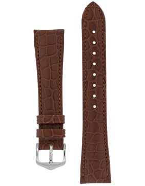 Hirsch Aristocrat ruskea nahkaranneke 038 28 0 10