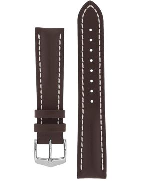 Hirsch Heavy Calf ruskea nahkaranneke 014 75 0 10