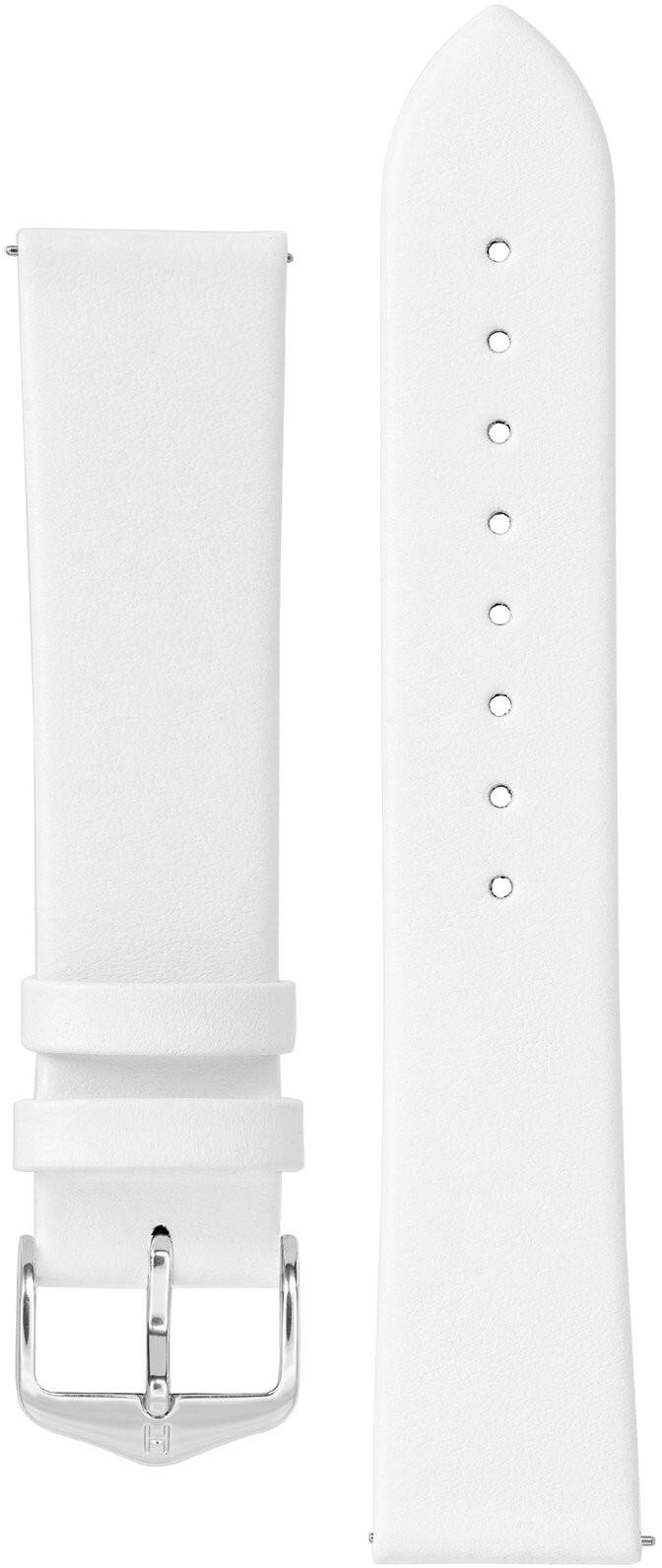 Hirsch Toronto valkoinen nahkaranneke 037 02 1 00