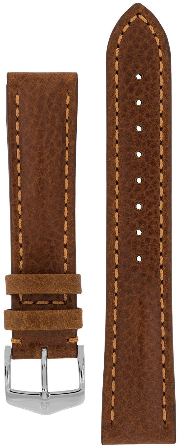 Hirsch Lucca kullanruskea nahkaranneke 049 02 0 70