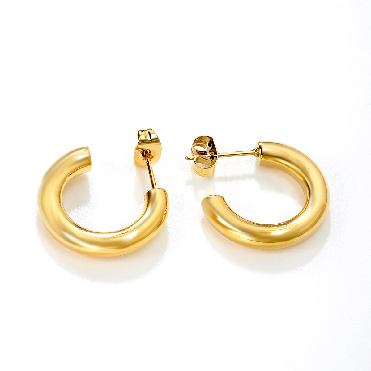 Madoww Hoop kullatut korvakorut 20mm