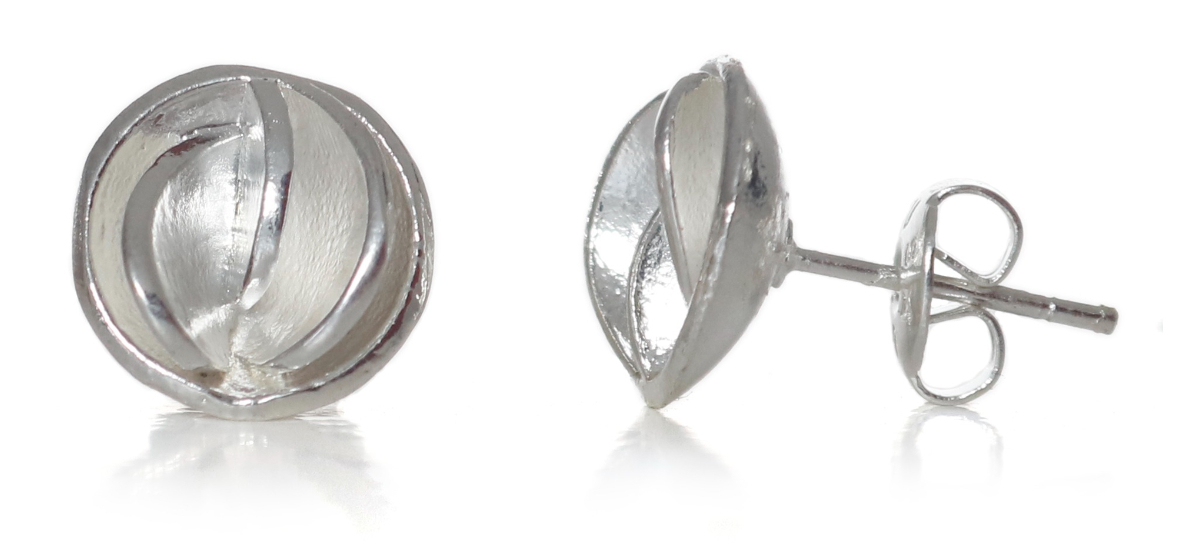 Hopeapuro Aria Mini korvakorut K1034