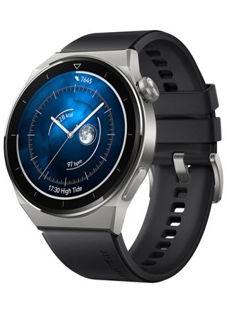 Huawei Watch GT 3 Pro Titanium 46 mm musta fluoroelastomeeriranneke 55028468